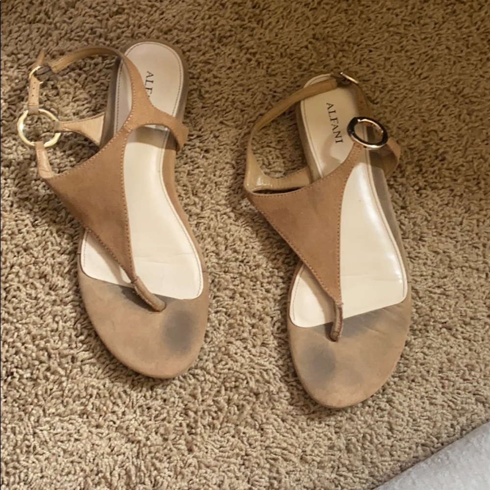 Tan sandals